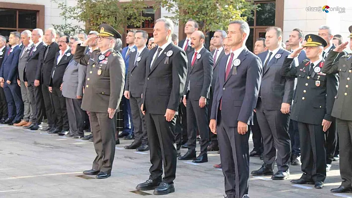 Bingöl'de 10 Kasım'da Atatürk saygıyla anıldı