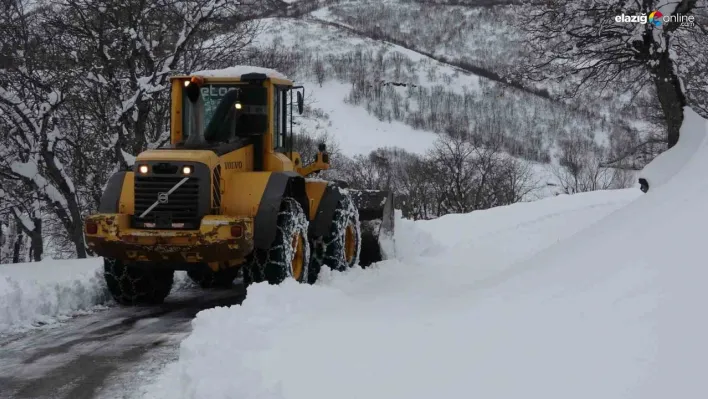 Bingöl'de 200 köy yolu ulaşıma kapandı