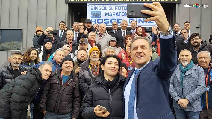 Bingöl'de fotoğrafçılar maratonu başladı