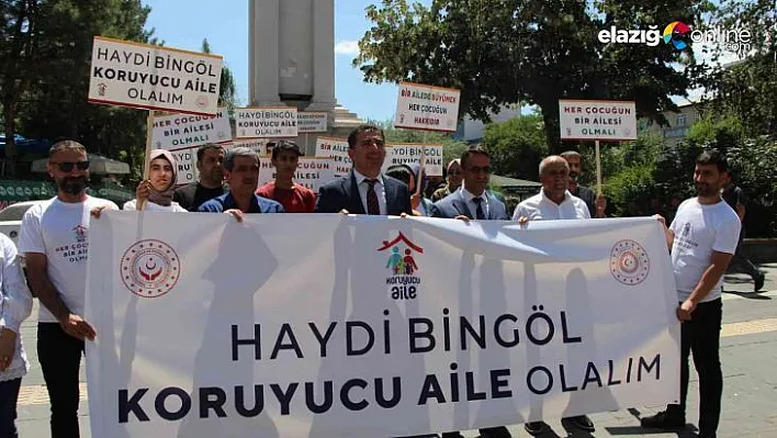 Bingöl'de 30 Haziran Koruyucu Aile Günü yürüyüşü düzenlendi