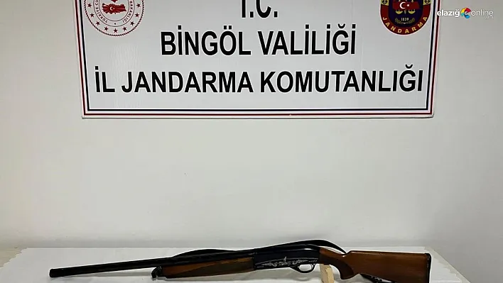 Bingöl'de 4 adet ruhsatsız silah ele geçirildi