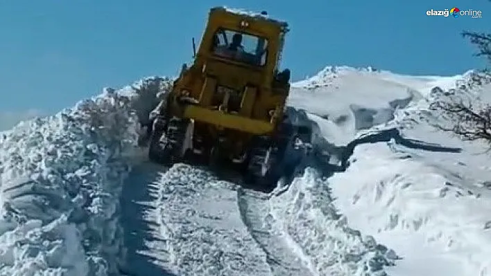 Bingöl'de 78 köy yolu ulaşıma açıldı
