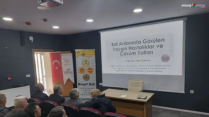 Bingöl'de arıcılara seminer verildi