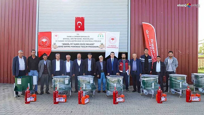 Bingöl'de ceviz yetiştiriciliğinde yeni bir dönem başladı