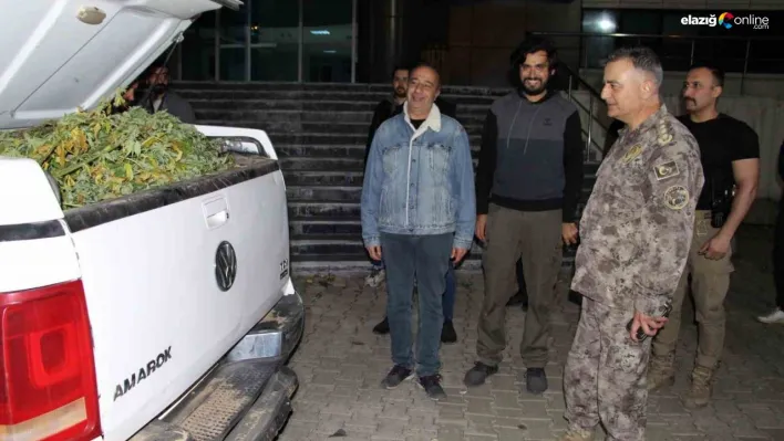 Bingöl'de dev uyuşturucu operasyonu: 542 kilo esrar ele geçirildi