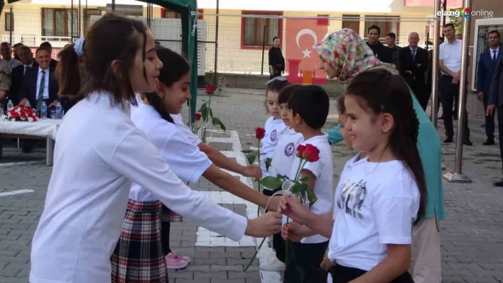 Bingöl'de eğitim-öğretim yılının ilk ders zili çaldı