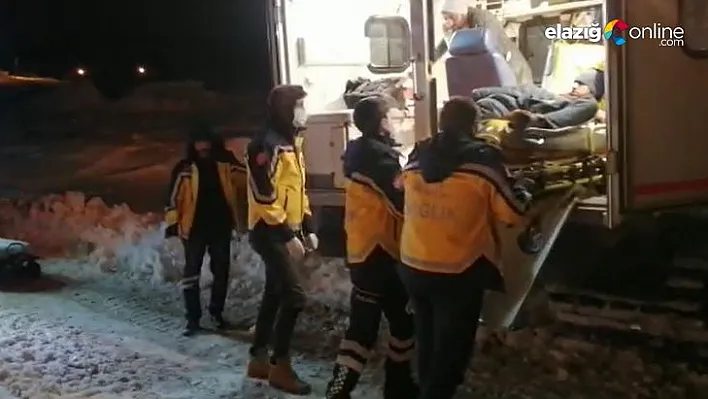 Bingöl'de hasta vatandaşın yardımına UMKE yetişti
