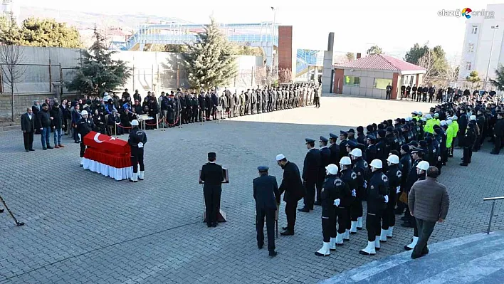 Bingöl'de kalp krizi geçiren polis memuru memleketine uğurlandı