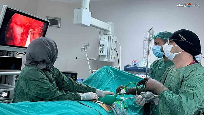 Bingöl'de kapalı apandisit ameliyatı başarıyla gerçekleştirildi