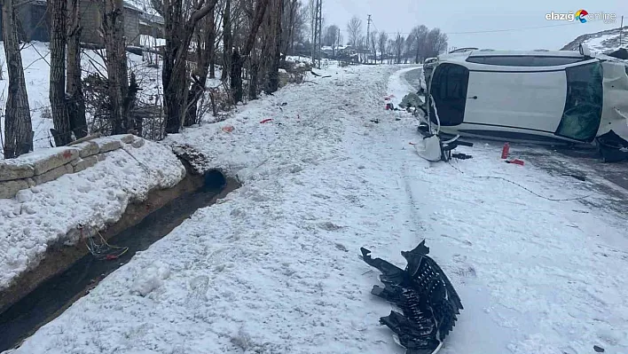 Bingöl'de kaza: 1 yaralı