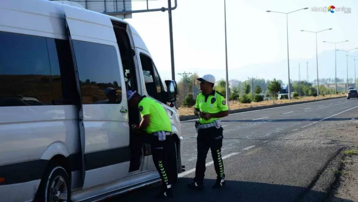 Bingöl'de okul servisleri denetlendi