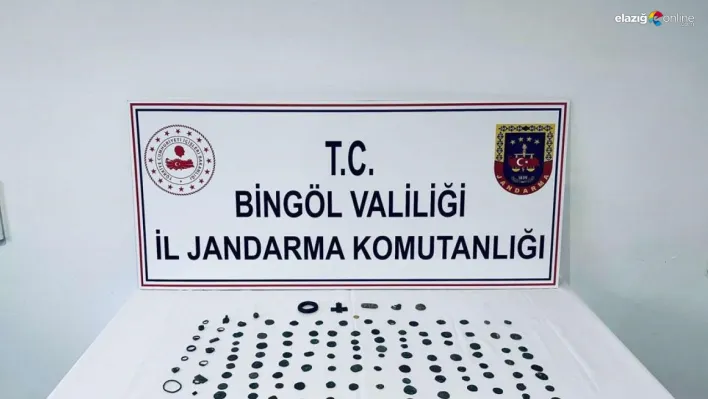 Bingöl'de 160 adet tarihi eser geçirildi