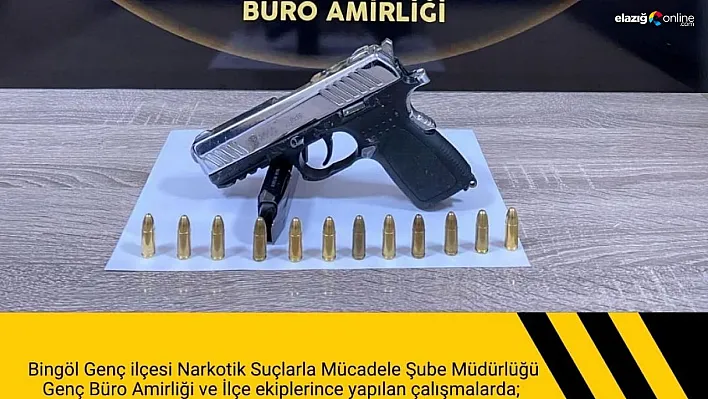 Bingöl'de ruhsatsız silah operasyonu