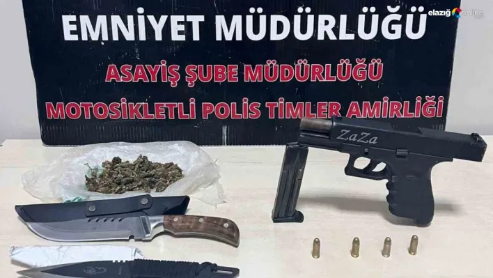 Bingöl'de ruhsatsız tabanca ele geçirildi