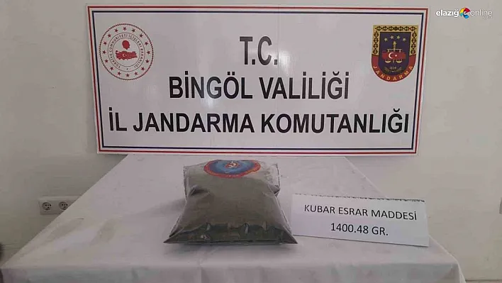 Bingöl'de uyuşturucu madde ve tüfek ele geçirildi