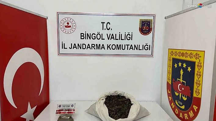 Bingöl'de uyuşturucu operasyonu: 2 gözaltı