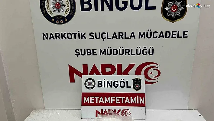 Bingöl'de uyuşturucu operasyonu