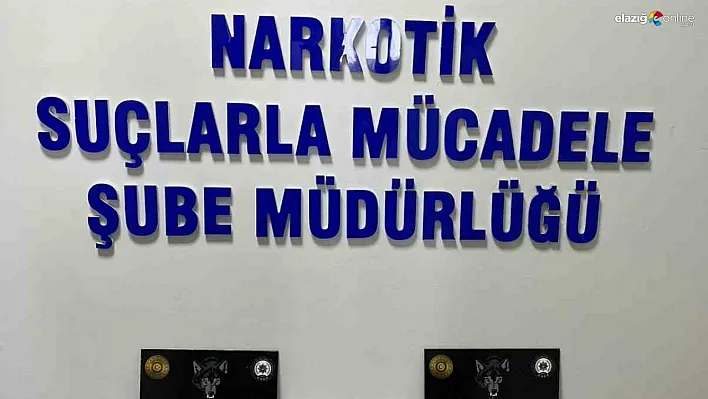 Bingöl'de uyuşturucu operasyonu: 1 kişi tutuklandı