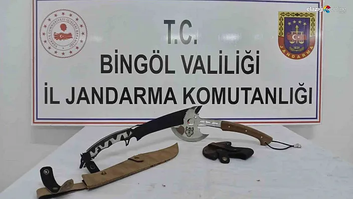 Bingöl'de uyuşturucu ve ruhsatsız silah operasyonu