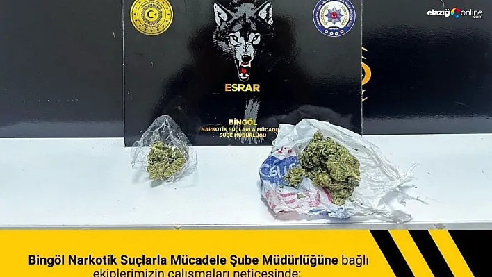 Bingöl'de uyuşturucuyla mücadele çalışmaları sürüyor