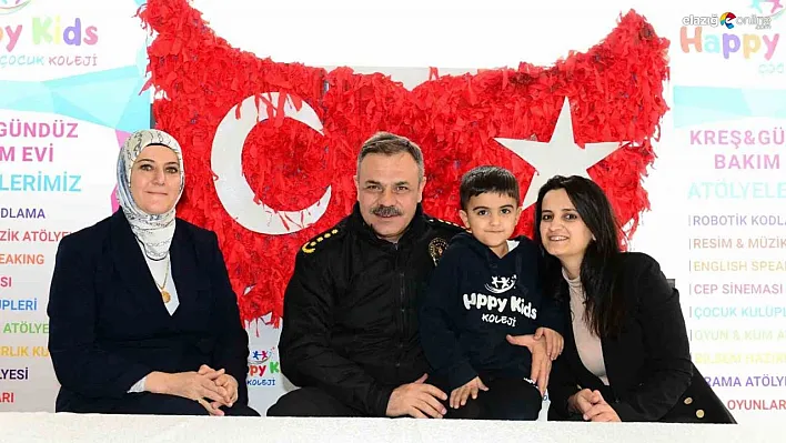 Bingöl Emniyet Müdürü Kalaycı'dan, şehit çocuğuna unutulmaz sürpriz