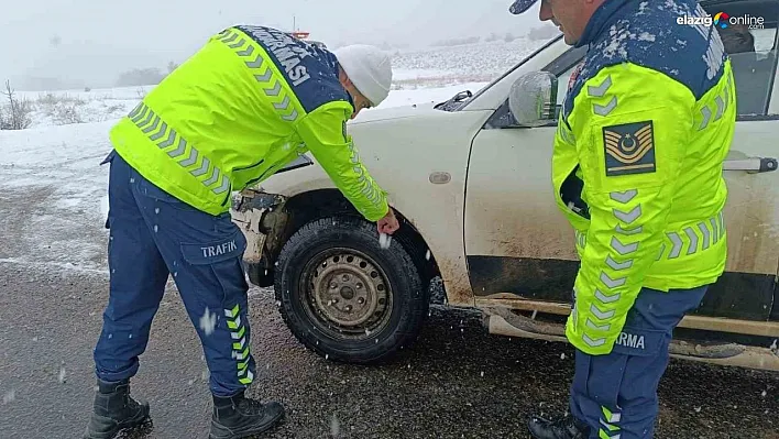 Bingöl jandarmadan trafik denetimi