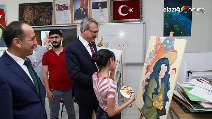 Bingöl Valisi Kadir Ekinci, Bilim ve Sanat Merkezini gezdi