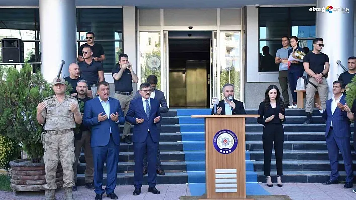 Bolu İl Emniyet Müdürlüğüne atanan Dağdeviren için veda töreni
