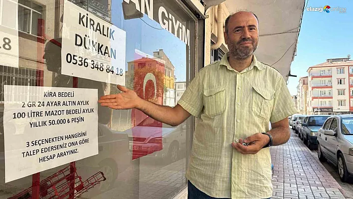 Elazığ'da şaşırtan kira ilanı!