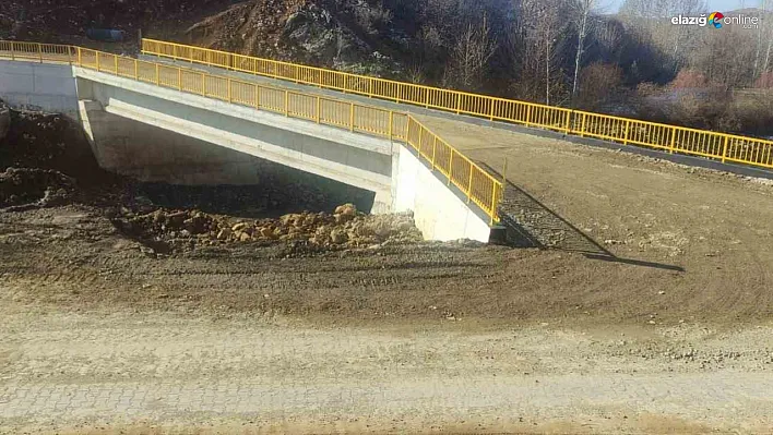 Bükardı Yolu Artık Daha Güvenli: Elazığ'da 22 Metrelik Köprü Tamamlandı!