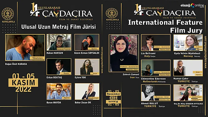 Çaydaçıra Film ve Sanat Festivali sinema ve sanatseverlerle buluşmaya hazırlanıyor