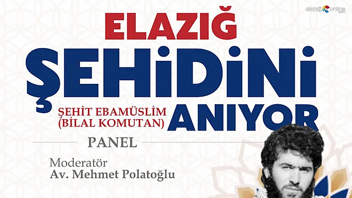 Çeçen Direnişinin Efsane Komutanı Elazığlı Ebamüslim Dağ İçin Anma Programı!