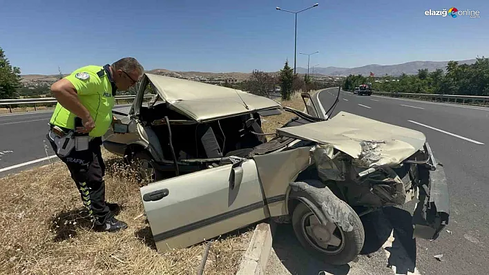 Güney Çevre Yolu'nda feci kaza! 1 yaralı