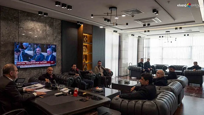 Çemişgezekliler Derneği üyeleri Başkan Alan ile bir araya geldi