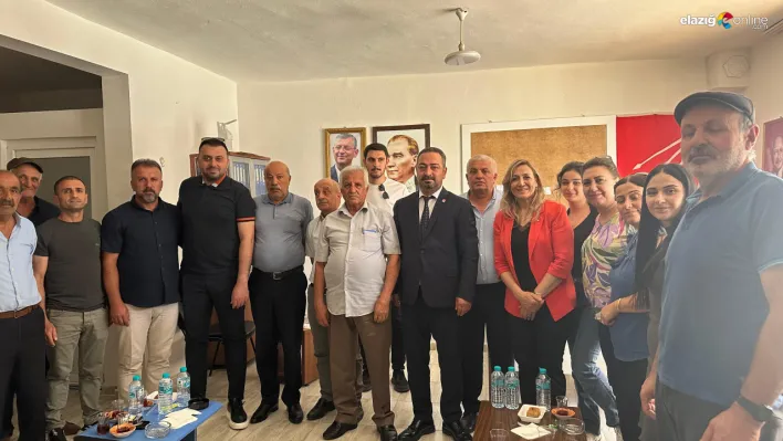 CHP Elazığ İl Teşkilatı'ndan bayram ziyaretleri