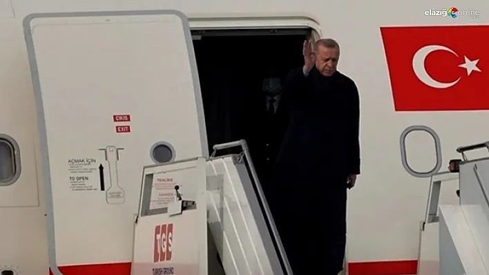 Cumhurbaşkanı Erdoğan program sonrası Elazığ'dan ayrıldı