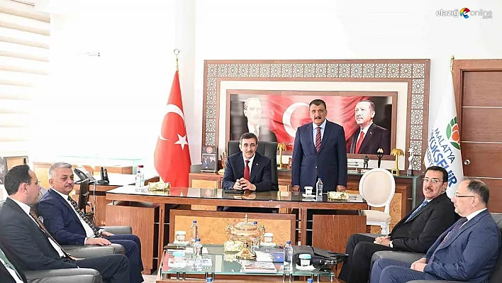 Cevdet Yılmaz'dan Başkan Gürkan'a övgü