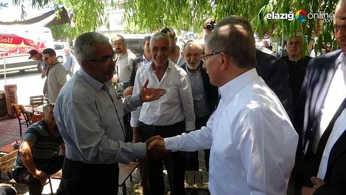 Davutoğlu'nun Malatya ziyaretinde ''çakal'' gerginliği