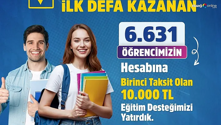 DBB'den üniversiteyi ilk kez kazanan 6 bin 631 öğrenciye eğitim desteği