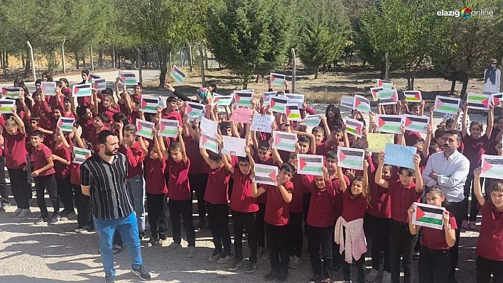 Dicle'de öğrencilerden Gazze'ye destek çalışması