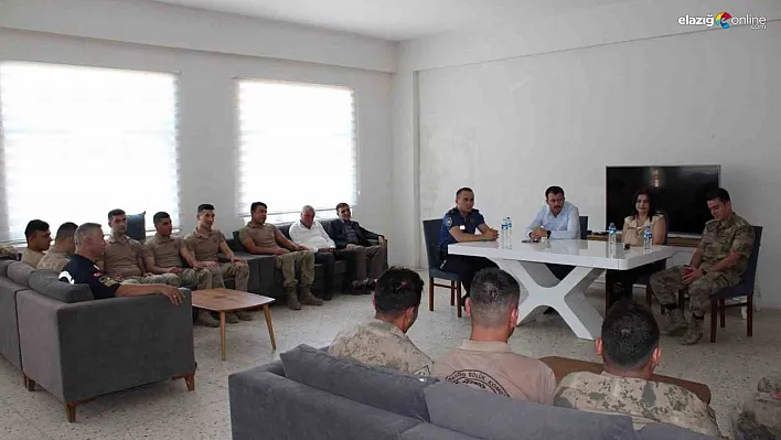 Kaymakam Yurdagül'den şehit kabirleri ve şehit ailelerine ziyaret