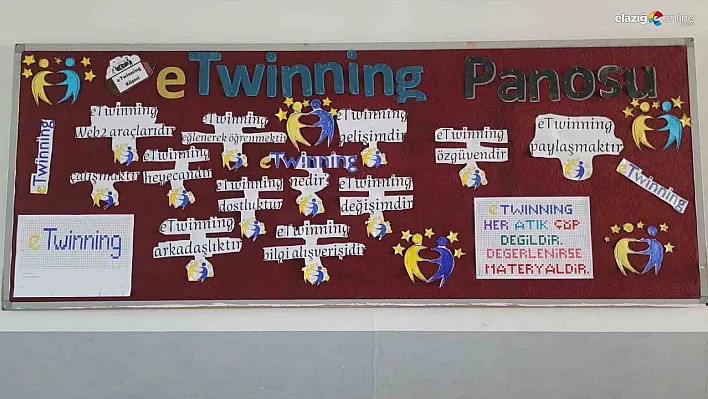 Diyarbakır'da Öğrencilerden Çevreye Duyarlı e-Twinning Projesi!