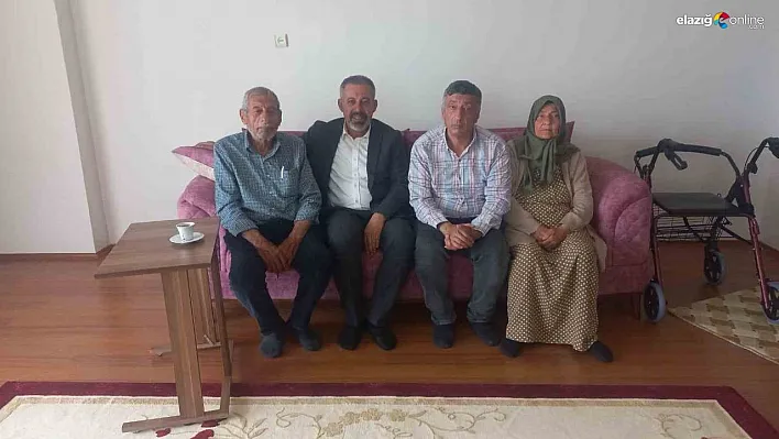 DİKO Başkanı Yüksel'den gazeteci Özdal'ın ailesine ziyaret!