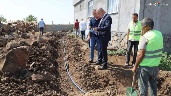 DİSKİ, kırsal mahallelerin içme suyu sorunlarını çözüyor