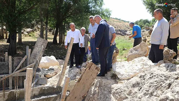 DİSKİ kırsal mahallelerin su sorununu çözmeye devam ediyor