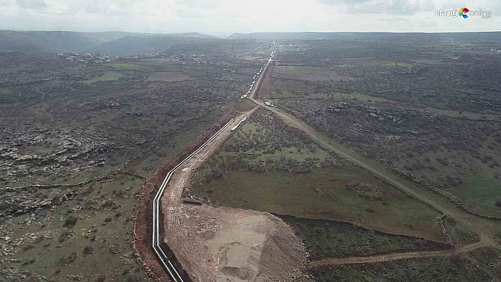 Diyarbakır'a 32 kilometrelik içme suyu hattı