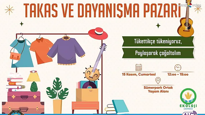 Diyarbakır'da 'Takas Pazarı' etkinliği düzenlenecek
