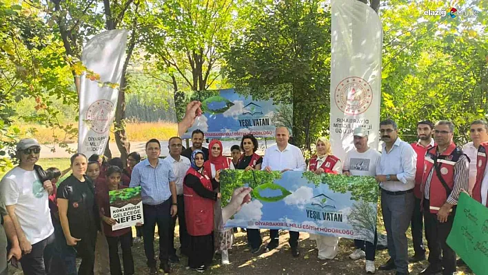 Diyarbakır'da 'yeşil vatan, temiz hava' yürüyüşü
