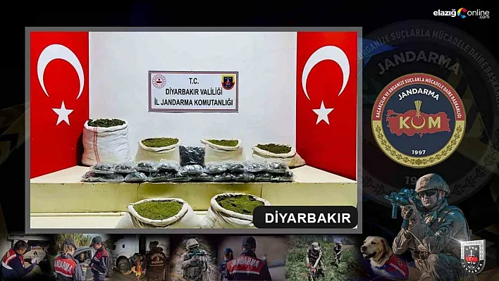 Diyarbakır'da 114 kilo uyuşturucu ele geçirildi