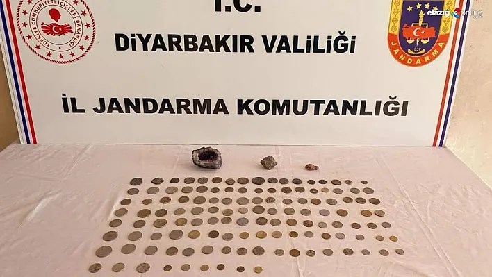 Diyarbakır'da 130 adet tarihi obje ele geçirildi